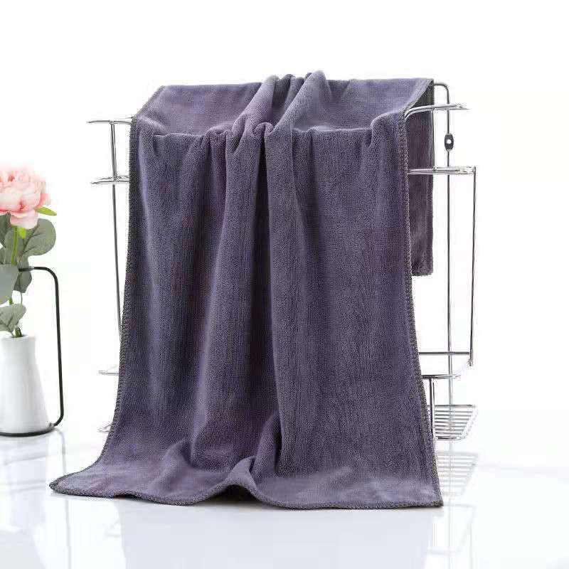 Ultra-Fine Fiber Quick-Dry Bath Towel - Soft, Absorbent, Lint-Free for Adults & Kids, Beach & Bath Use