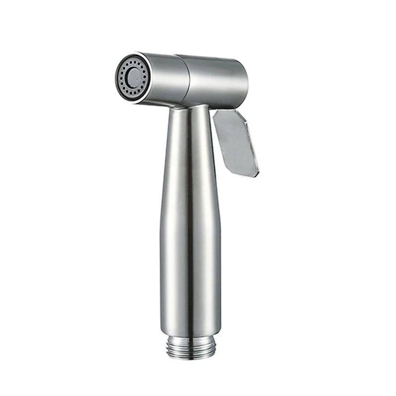 Toilettensprühpistole, Edelstahl, Hand-Bidet-Wasserhahn für Badezimmer, Handsprüher, Duschkopf, selbstreinigende Badezimmer-Armatur