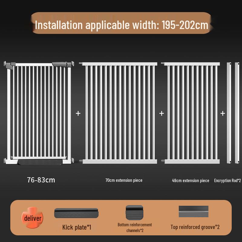 Secure Cat-Proof Indoor Pet Barrier: Encrypted, Elevated Fence—Punch-Free Design for Cats and Dogs, Ideal for Balconies and Partitions.