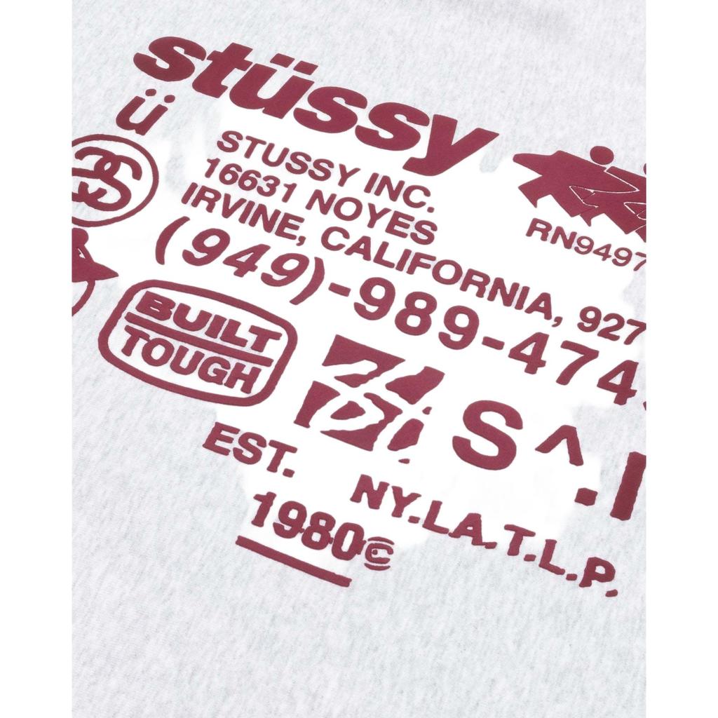 Stussy FW24 2024  DNA ZIP HOODIE Unisex 1975038