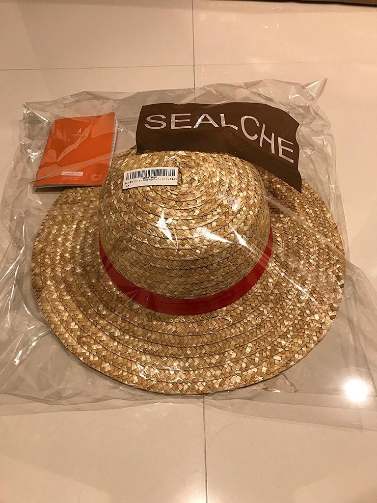 Straw Hat for Dressing Up as Luffy in One Perfect for Universal Studios Costume Warranty Included [sealche] Piece, Cosplay, Kids, Girls, Props,