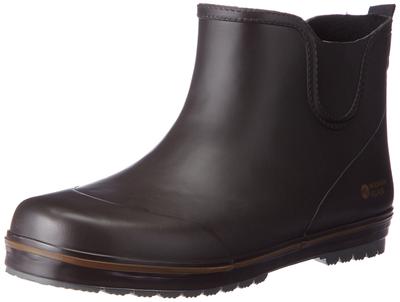 Mountain Village RV-110N Kurze Gartenarbeit Herren Gummistiefel, Größe 44, Dunkelbraun, 24.0cm-24.5cm, 3E