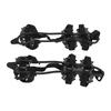 1 Pair 24 Teeth Climbing Crampons Stainless Steel Antiskid Outdoor Snow Ice Shoe Covers