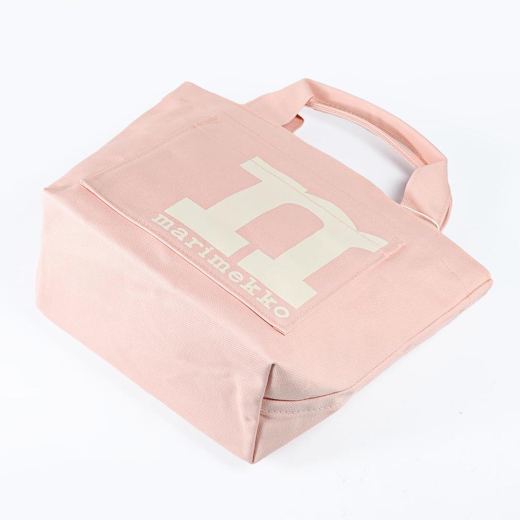 Marimekko MONO MINI SOLID Tote Bag, Women's, Pink, 94153 094153 418, Scandinavian Design [Parallel Import]