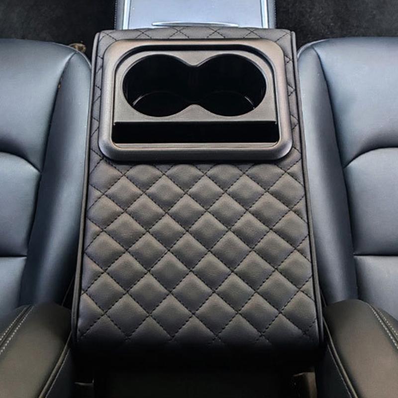 Abdeckung für die Armlehne der Mittelkonsole, Auto-Armlehnenbezug, kratzfestes Armlehnenkissen, verstellbarer Schutz, universell
