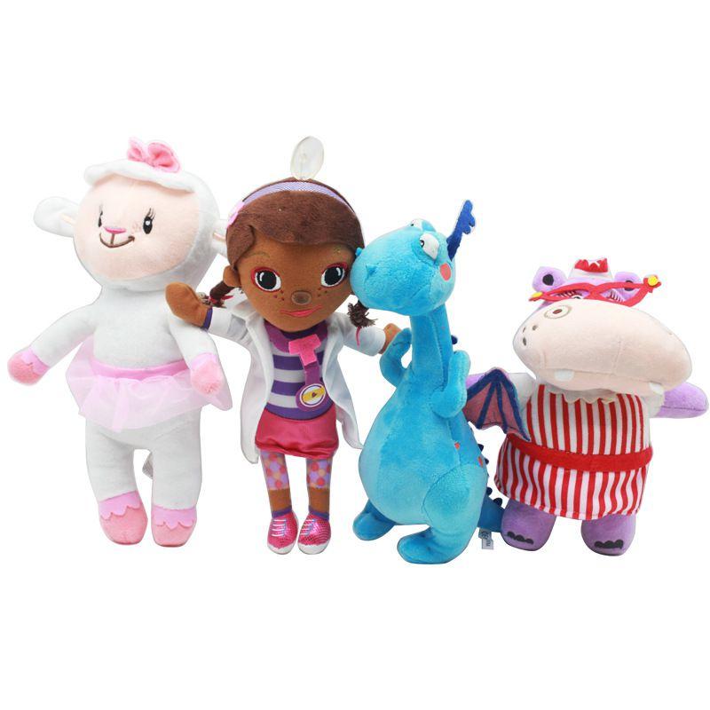 Original Doc Mcstuffins Hallie Plush Toy Soft Stuffed Animal Doll Xmas Toys Gift