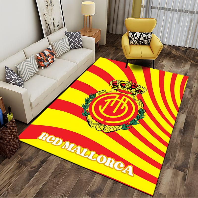 RCD Mallorca Logo Carpet Suitable As a Non-slip Mat for the Living Room or Bedroom Sofa