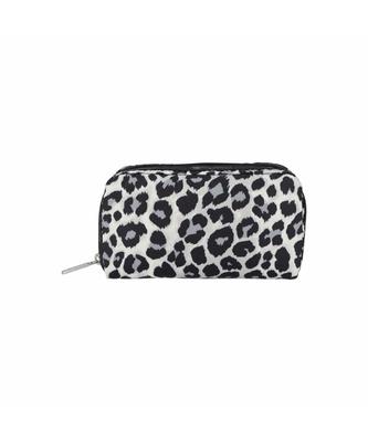 Lesportsac Neutral Leopard Rectangular Cosmetic Pouch [6511.Hc19]