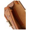 MCM Tracy Leather Trim Logo Print Pattern Pvc Crossbody Bag Medium Women bags Brown MWREAXT05CO