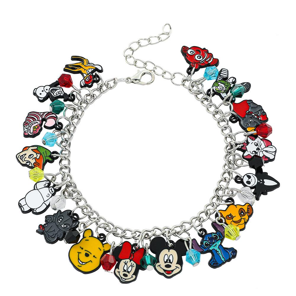 Halloween Anime Cartoon Theme Adjustable Superhero Character Bracelet Accessory