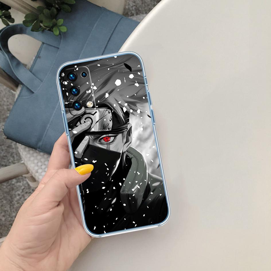 PP49 Naruto Kakashi Soft Shell Transparent Phone Case for Motorola Moto G7 G8 G9 G84 G85 G73 G24 G15 Z2 Play Power Plus