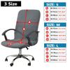 Waterproof Elastic Chair Covers Anti-dirty Rotating Stretch Office Computer Desk Seat Chair Cover Removable Slipcovers