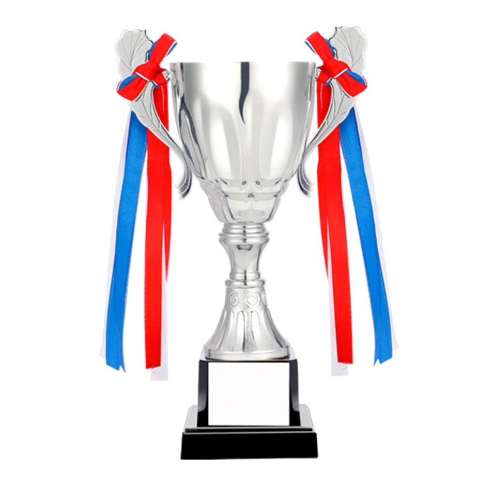 

Sports Games Small Prize Cup 23CM Winner Award Trophy Toy Trophy Awards for Team Sport Competition Silver without Lid