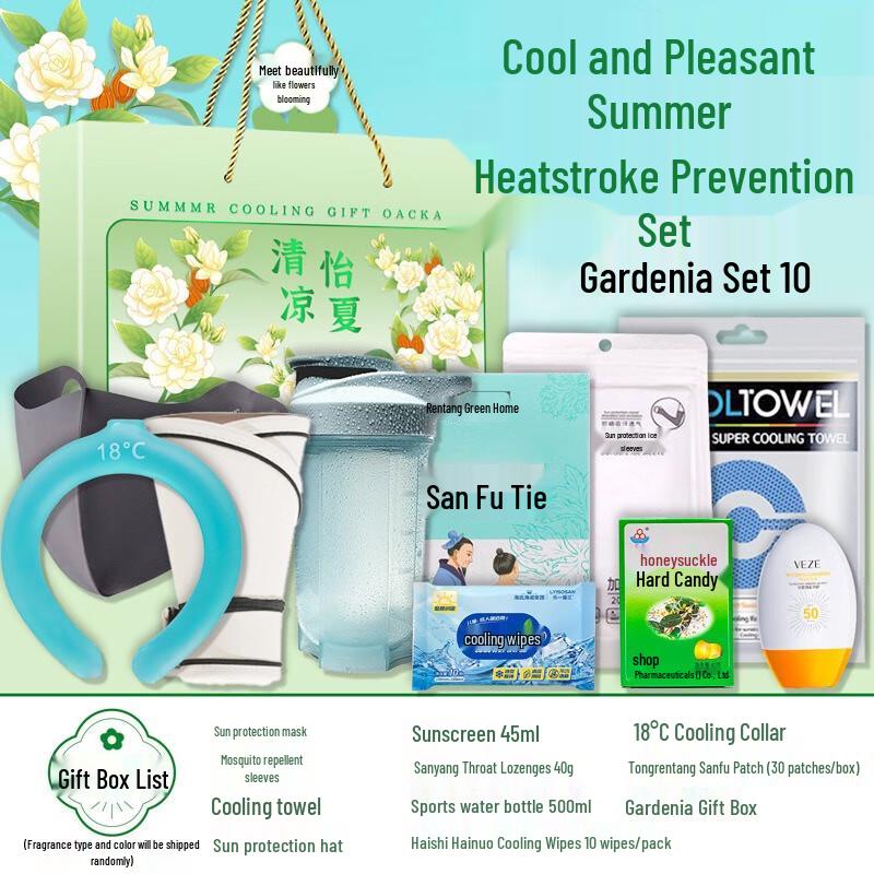 Summer Cooling & Heatstroke Prevention Gift Set