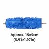 Rubber Pattern Paint Roller Reusable Easy Clean Decorative Paint Roller Soft Texture Texture Roller Home Art Projects