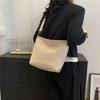 Fashionable Woven Large Capacity 2024 Spring New Korean Style Shoulder Bag