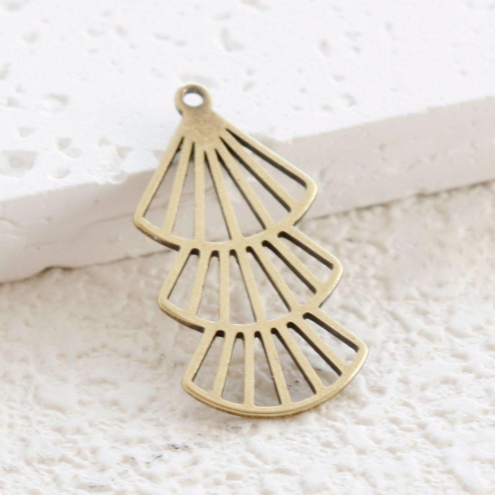Top Loop DIY Jewelry Charms Geometric Shape Hanging Connector DIY Jewelry Kit Bracelet Making