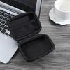 1pc Portable USB Data Cable Leather Earphone Storage Bag Headphone for Case Cover Protector Mini Zipper Hard Box