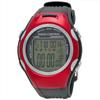 Digitalradio Urethan Schwarz [Clepha] Herrenuhr, Gesteuert, Armband, TE-D254-RD
