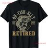 O Fish Ally Retired Since 2025 Retirement Fishing for Men T Shirt  Vintage Washed Graphic Unisex Top For Everyday Wear Stylish