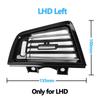 LHD RHD Piano Black Front Air Vents AC Outlet Panel Chrome For BMW 5 Series F10 F11 F18 520i 523i 525i 528i 535i