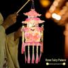 Mid-Autumn Festival Handmade Ancient Style Lanterns - DIY Flower & Palace Luminous Projection Lanterns for Children
