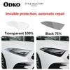 2Pcs Car Headlight Protective Film For Mercedes Benz W447 V 250 d TPU Black Sticker Transparent Decoration Accessories