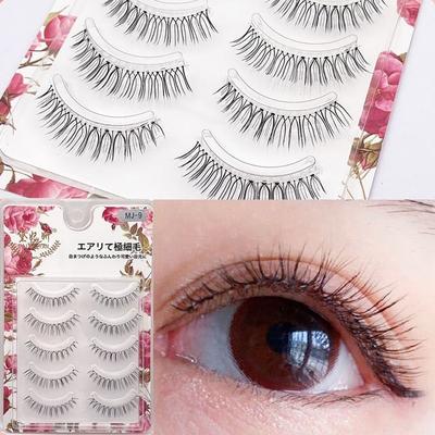 Lashie - Natürliche Mehrfachpackung künstliche Wimpern