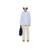 Polo Ralph Lauren Striped Logo Print Button Long Sleeve Shirt Men shirts Blue 710934575-002