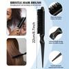 4-Piece Set: Men's Beard & Back-of-Head Combs, Women's Detangling Comb, Hair Cutting Tools, Beauty Supplies & Accessories