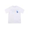 MLB Los Angeles Dodgers T Shirts Unisex White Crew Neck Moderate Straight Fit 31TS21931-07W