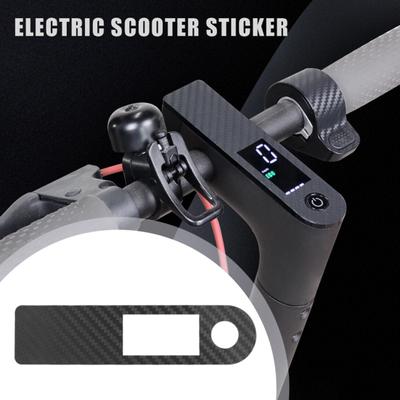 2Pcs Minimalist Waterproof Tear-resistant Electric Scooter Sticker Electric Scooter Button Stickers