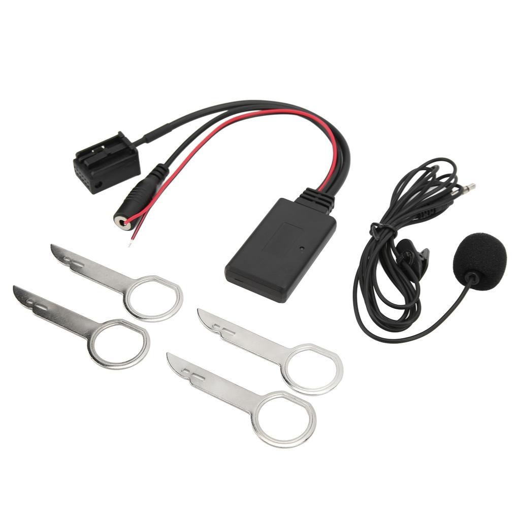 Wireless Bluetooth AUX IN Adapter Hands Free with Microphone Replacement for Focus 2004 OnWards 6000CD