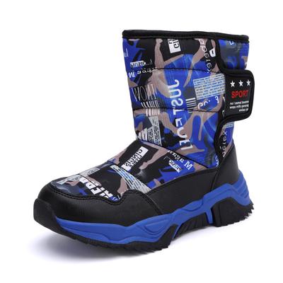 Girls Snow Boots Winter Boys Cotton Shoes New Outdoor Sports Thickened Plush Casual Shoes Girls Cotton Boots