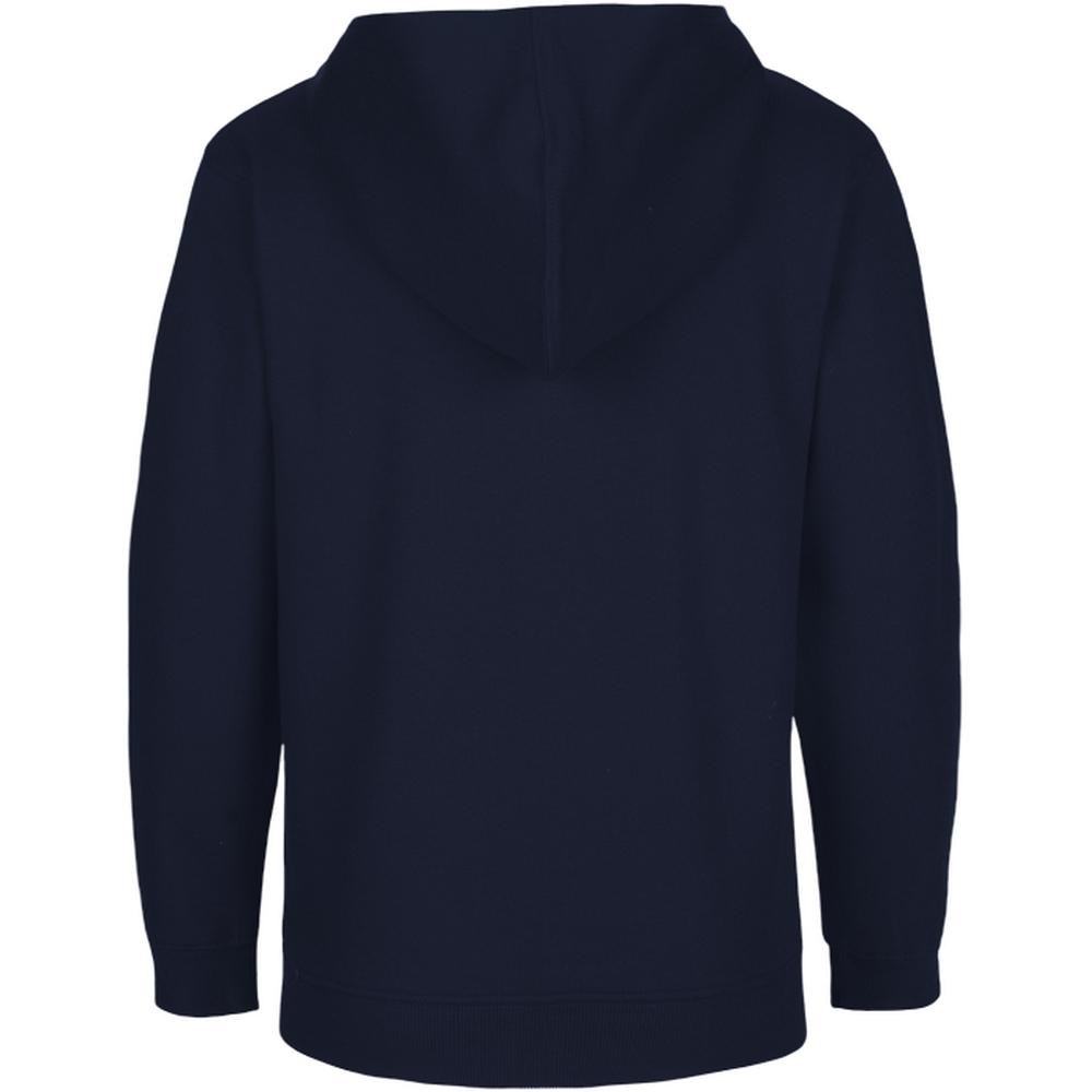 Neutral Childrens/Kids Plain Zipped Hoodie