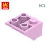 Non-Toxic 98Pcs/Lot 3676 Slope Inverted 45° 2X2 Double Convex Block Moc Color Accessories Compatible With Brick Diy Children Toy