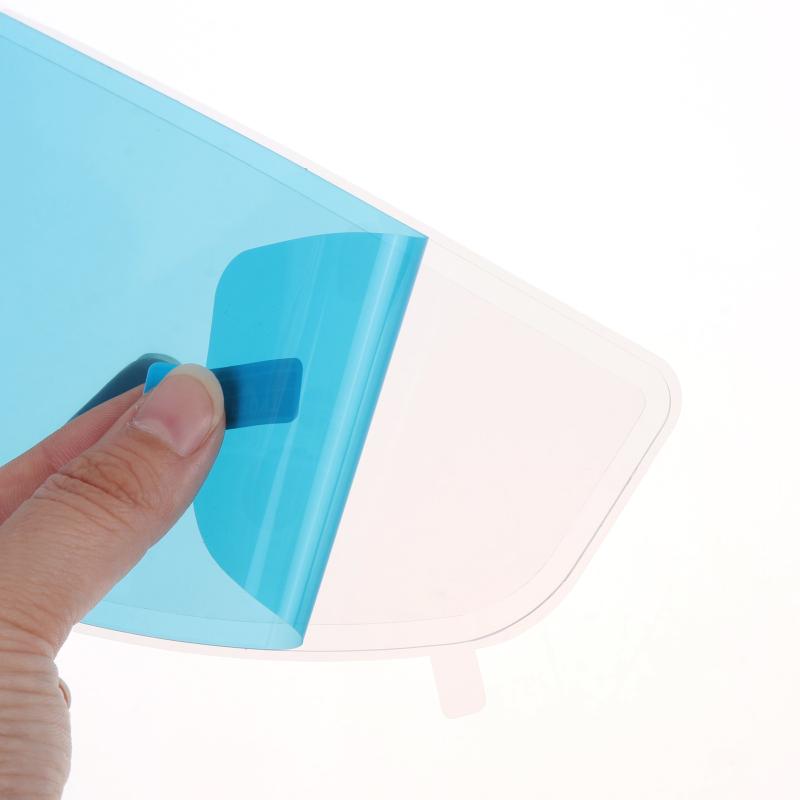 2Pcs Motorcycle Helmet Visor Anti Fog Film Waterproof High Definition Patch for Rainy Day Motorbike Riding