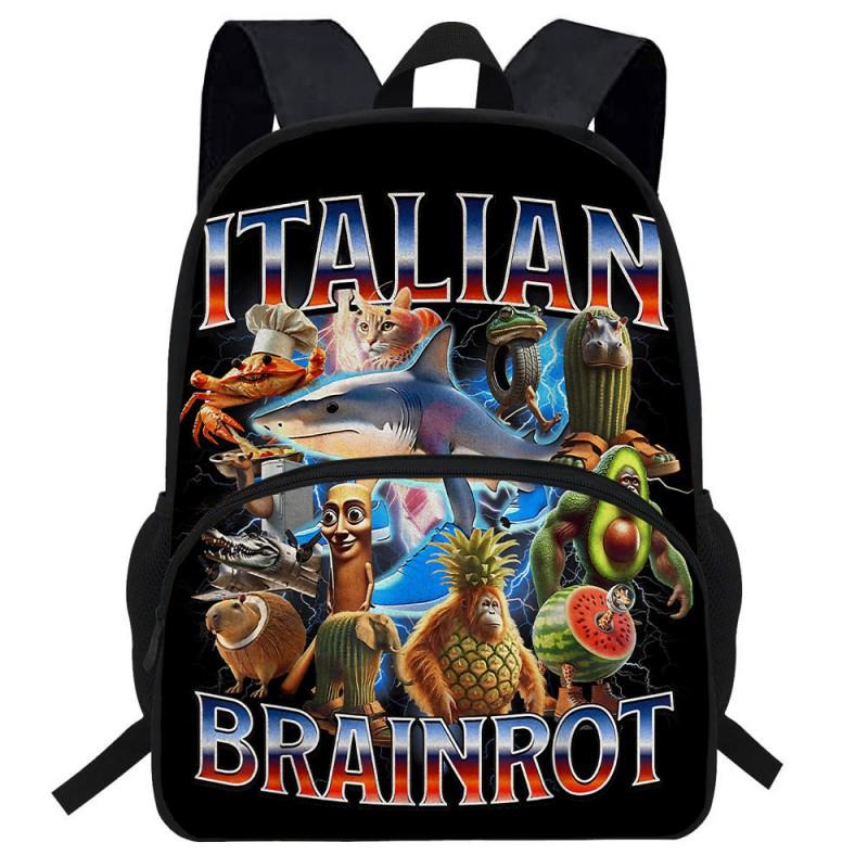 Zaino per Bambini con Stampa Cartone Animato Leggero Borsa Scolastica Studenti Elementari Tessuto Oxford Traspirante Anti-Sforzo Ergonomico