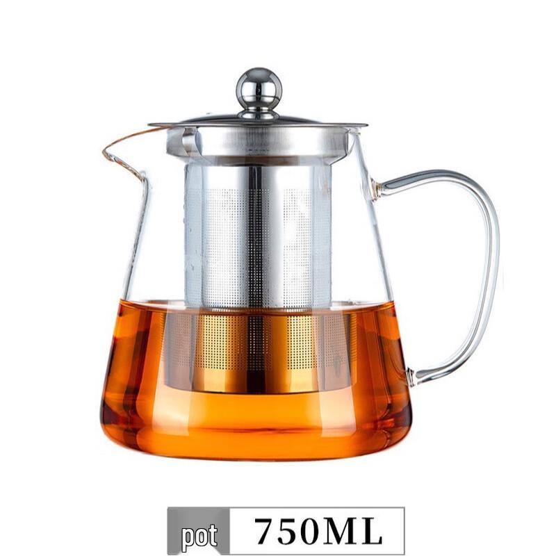 Heat-Resistant Glass Teapot