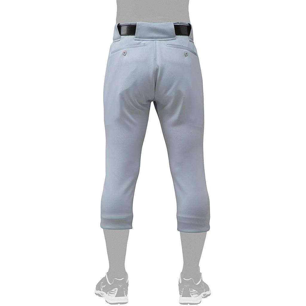 Mizuno Stretch Pants/Regular Fit Baseball Uniform Pants (12JD0F47) 05 Gray, Size M