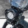 WOOGA Motorcycle Headlight Mesh Grille Mask Headlamp Protector Guard Square