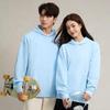 Terry Hooded Sweatshirt Autumn Winter Style Drop Shoulder Loose Trendy Pullover Hoodie Casual Solid Color Jacket Unisex