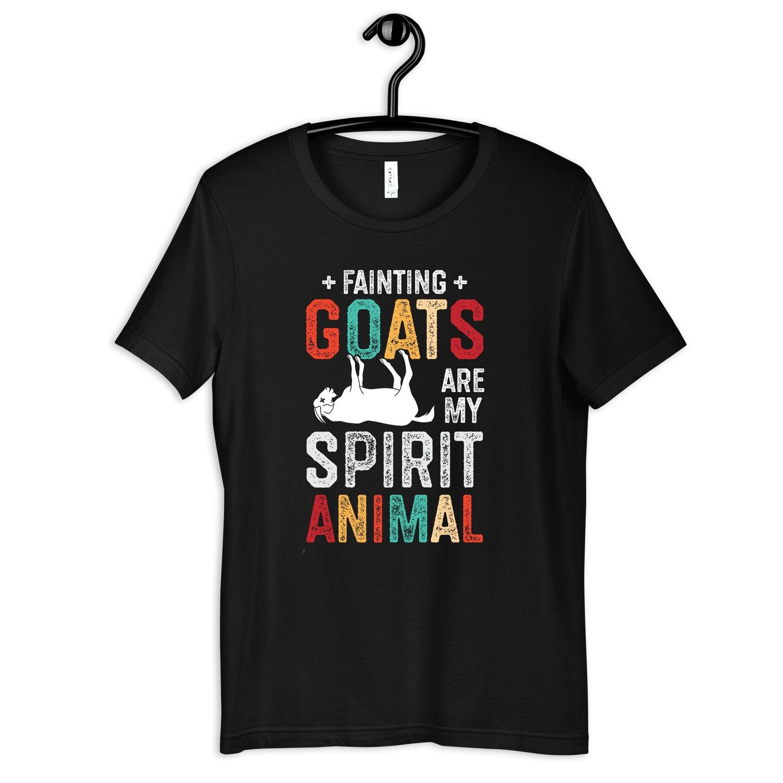 Fainting Goats Spirit Animal Shirt, Funny Goat T-Shirt, Goat Tee, T-shirt,T-shirt, T-shirt, Tank Top, Kids Tee 2XL