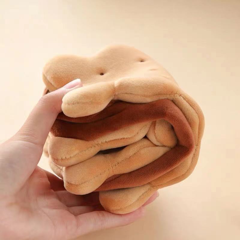 Creative Trend,Cute Funny Biscuits,Pencil Bag,Full Fun,Large Capacity,Student Personalized Stationery Storage Bags