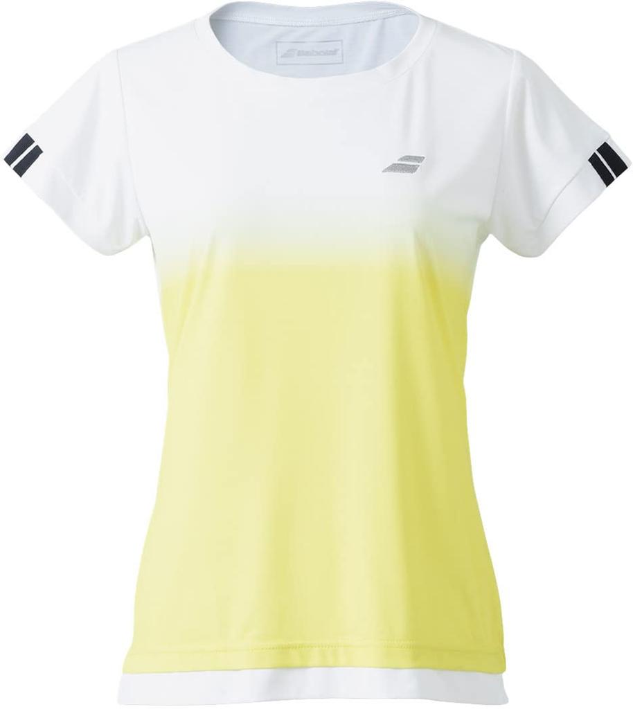 Babolat Club Short Sleeve Shirt for 2022SS Women's (BWG2332C)