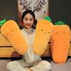 1pc 50 /70cm Lovely Carrot Plush Toys Stuffed Soft Vegetable Pillow Kawaii Cartoon Dolls Children Girls Sleeping Cushion Gifts