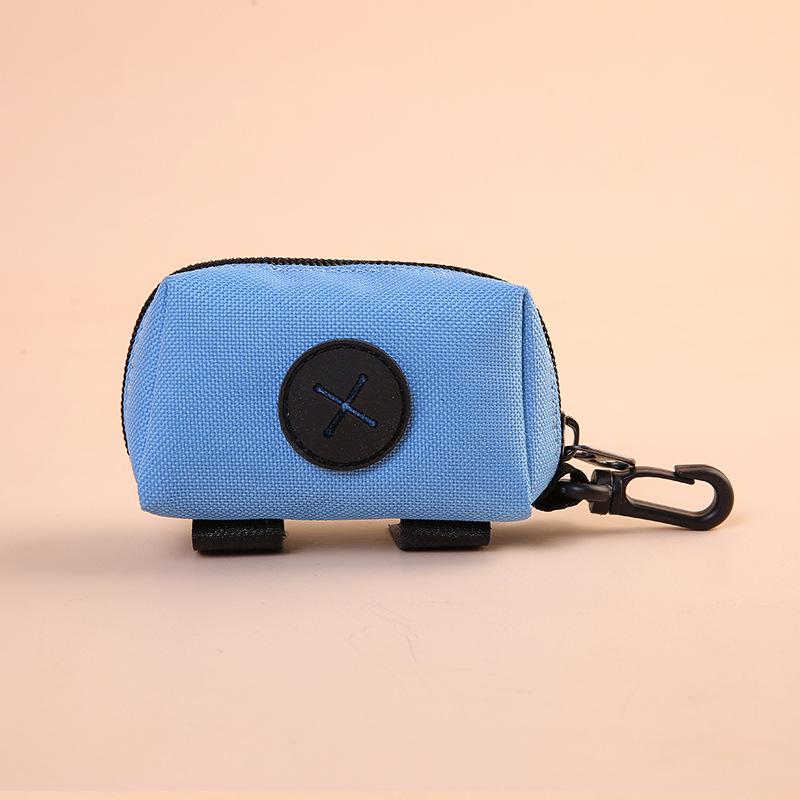 

Outdoor Dog Poop Bag Pouch & Dispenser светло-синий