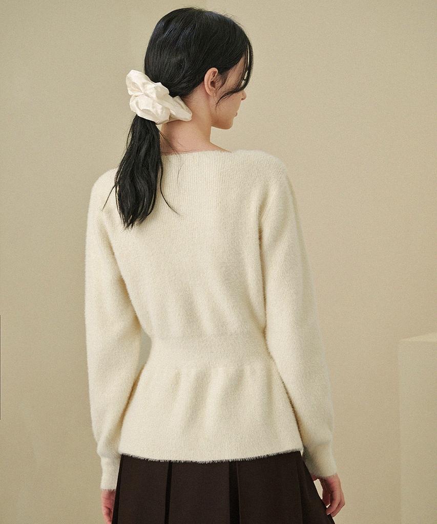 MICANE Slither Hairy Flare Cardigan