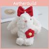 Plushie Cute Rabbit Keychain With Soft Long Fur For Accessories Bag