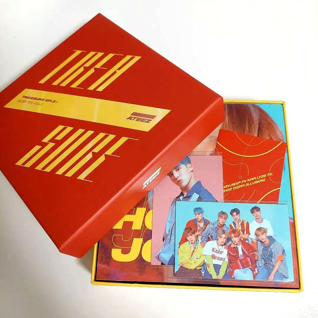 

[USED] ATEEZ TREASURE EP.3 ONE TO ALL with trading card